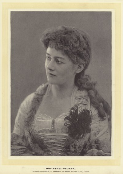 Miss Ethel Selwyn von English Photographer